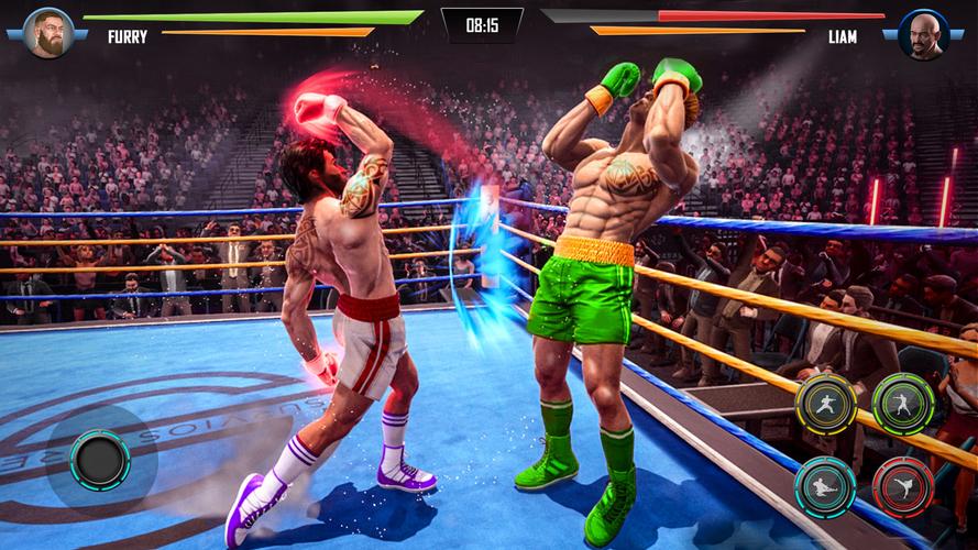Real Kick Boxing Games 2023 Ekran Görüntüsü 0