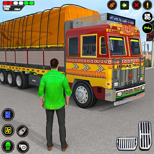 Indian Truck Drive Truck Games Tangkapan skrin 0