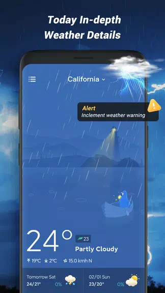 Local Radar Weather Forecast Tangkapan skrin 1