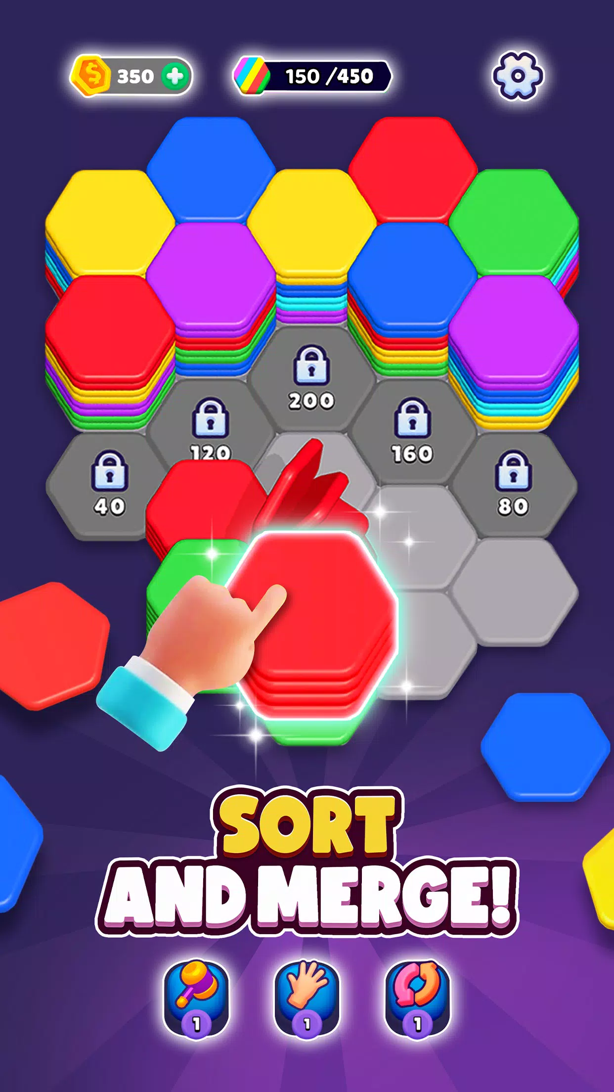 Schermata Hexa Sort 2