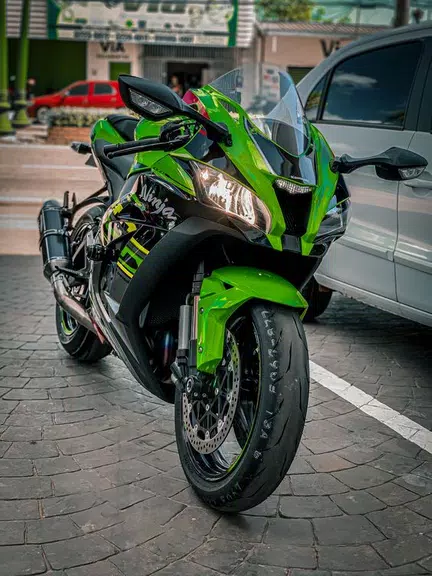 Kawasaki Ninja ZX10r Wallpaper ဖန်သားပြင်ဓာတ်ပုံ 0