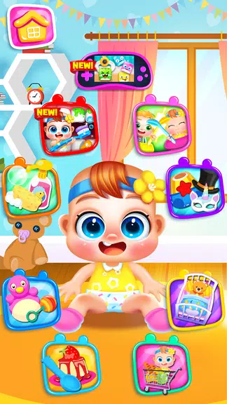 My Baby Care Newborn Games Capture d'écran 0