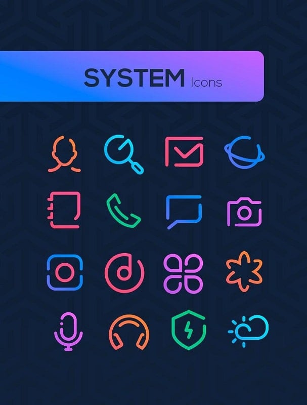 Linebit – Icon Pack Schermafbeelding 2