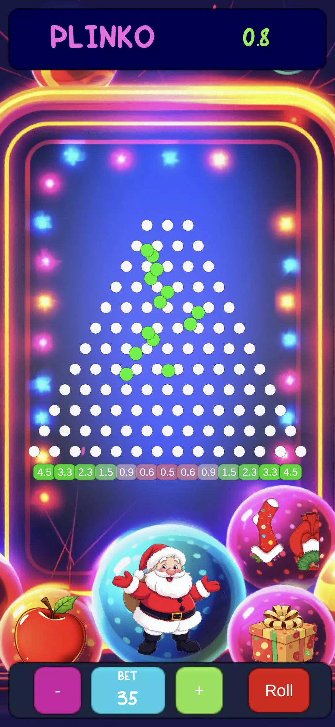 Schermata Christmas Plinko Fight 2