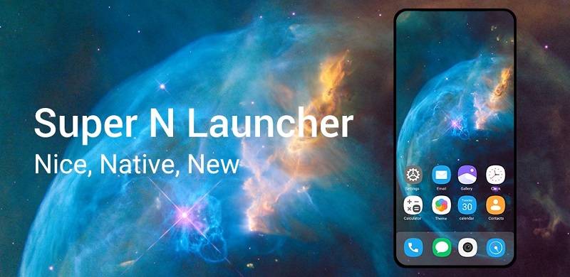 Super N Launcher Tangkapan skrin 0