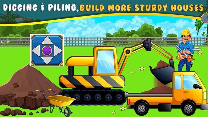 Construction Builder Truck Captura de tela 0