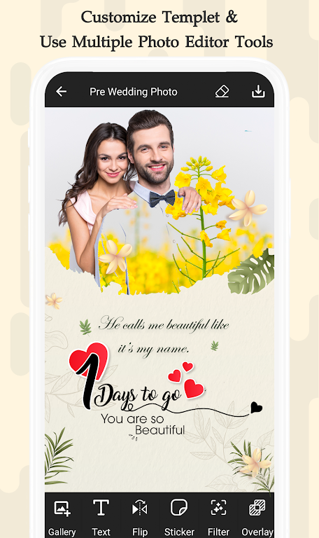 Pre Wedding Photo Editor Скриншот 2