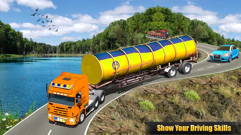 Truck Sim :Modern Tanker Truck 스크린샷 2