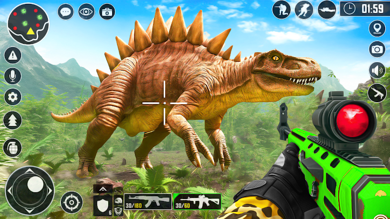 Wild Dino Hunting: Gun Games Screenshot 3