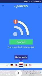 VPN high speed proxy - justvpn ဖန်သားပြင်ဓာတ်ပုံ 0