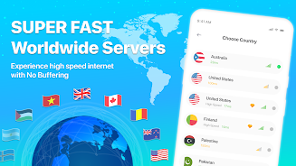 Fast VPN Ultra Fast Proxy VPN ဖန်သားပြင်ဓာတ်ပုံ 0