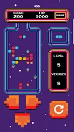 Pill Puzzle : Falling Capsules スクリーンショット 1