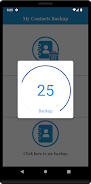 Contacts Backup And Restore Ảnh chụp màn hình 1