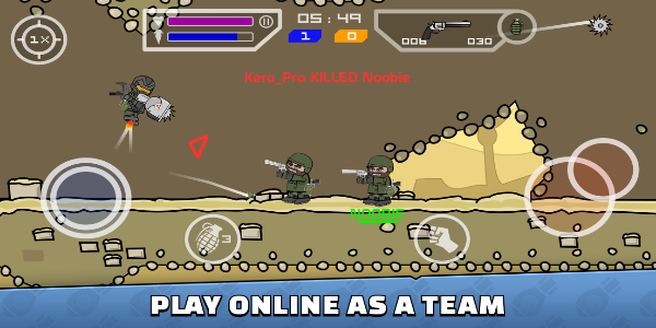 Mini Militia - War.io Captura de tela 0