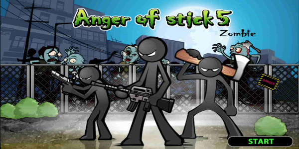 Anger Of Stick 5 : zombie 螢幕截圖 2