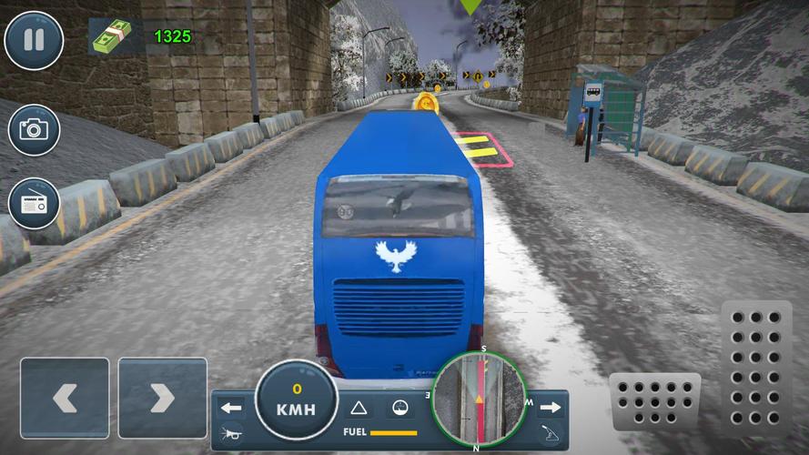 Motor Bus Simulator Coach Game 螢幕截圖 2