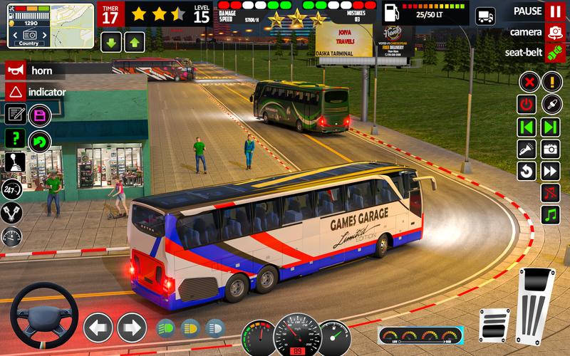 Classic Bus Simulator Games 3D Ekran Görüntüsü 3