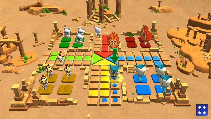 Ludo 3D Multiplayer 螢幕截圖 3