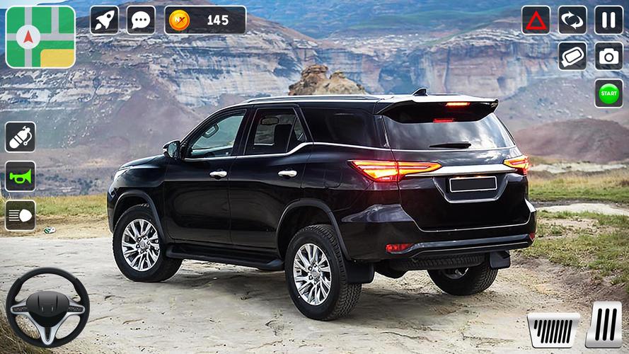 Fortuner Car Simulator Game 3D Captura de tela 2