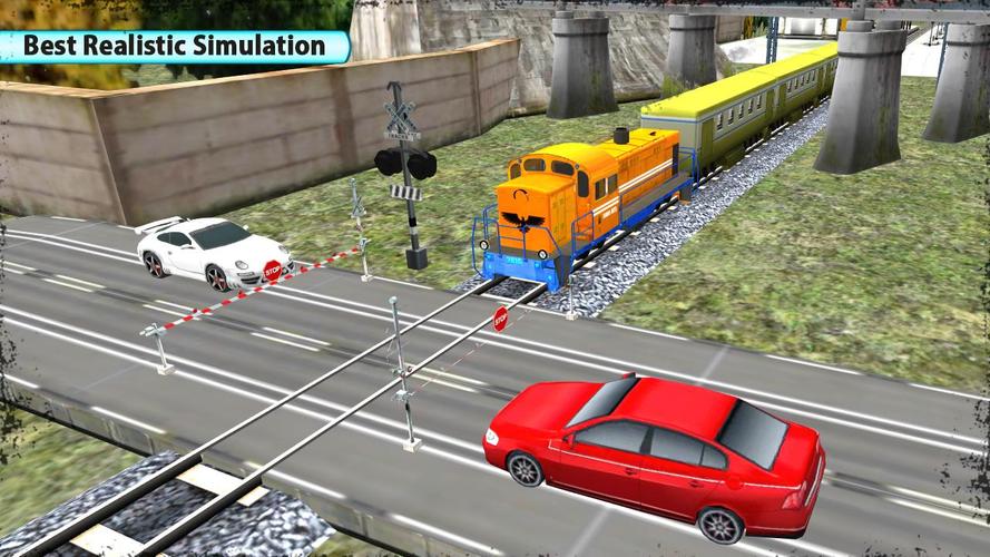 Train Racing 3D-2023 Train Sim Capture d'écran 2