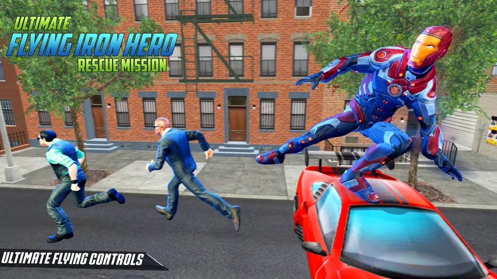 Ultimate KungFu Superhero Iron Fighting Free Game Скриншот 2