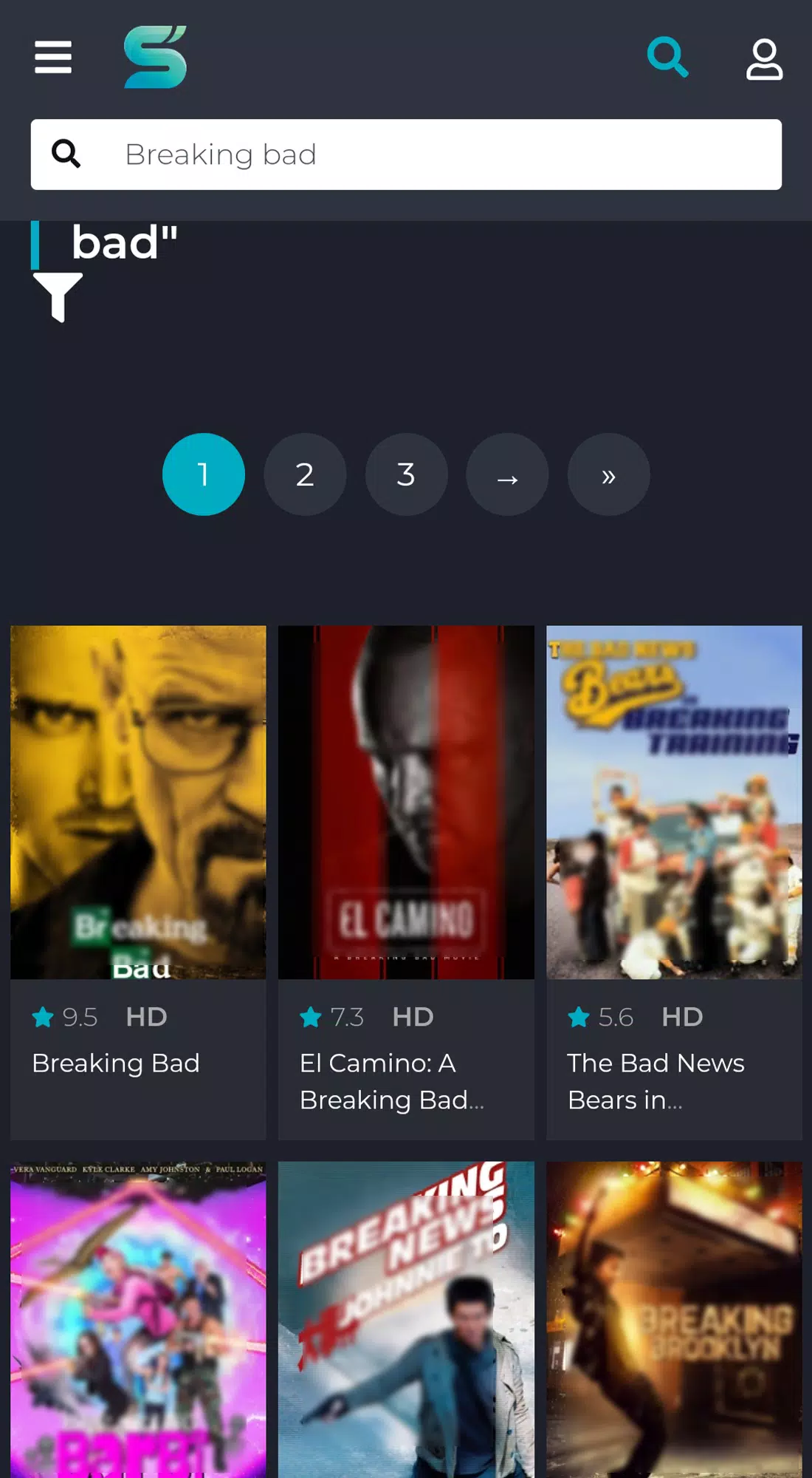 Schermata SFlix for Movies and Series 2
