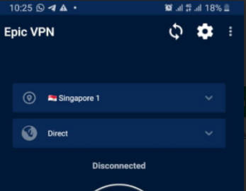 Epic VPN - Free SSH/HTTP/SSL VPN Zrzut ekranu 0