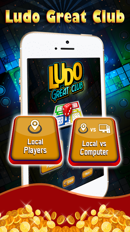 Ludo Great Club: King of Club games Schermafbeelding 0