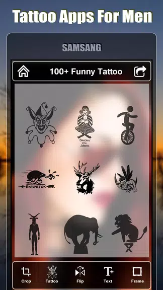 Tattoo design apps for men 스크린샷 3