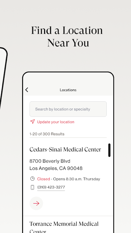 Cedars-Sinai Ảnh chụp màn hình 2