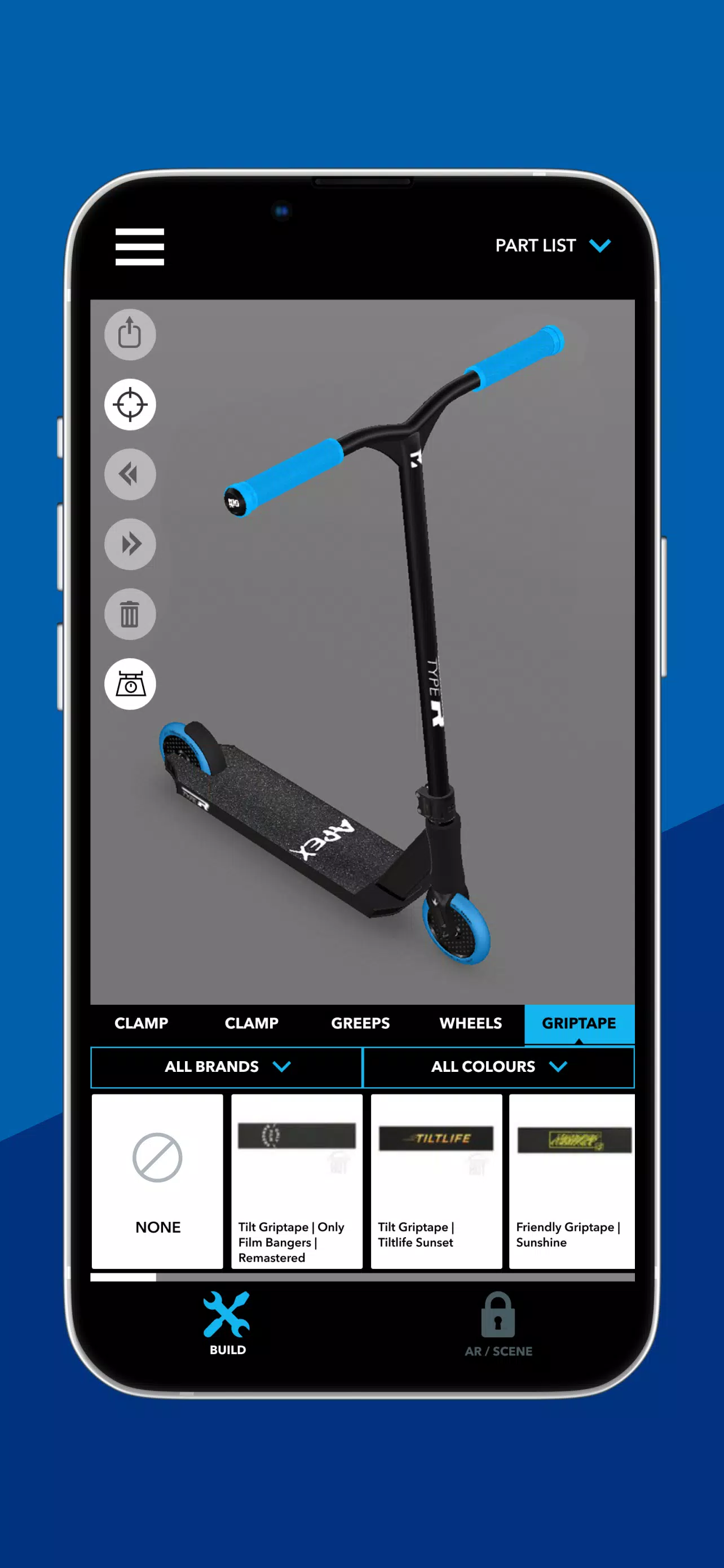 Scooter 3D custom builder स्क्रीनशॉट 2