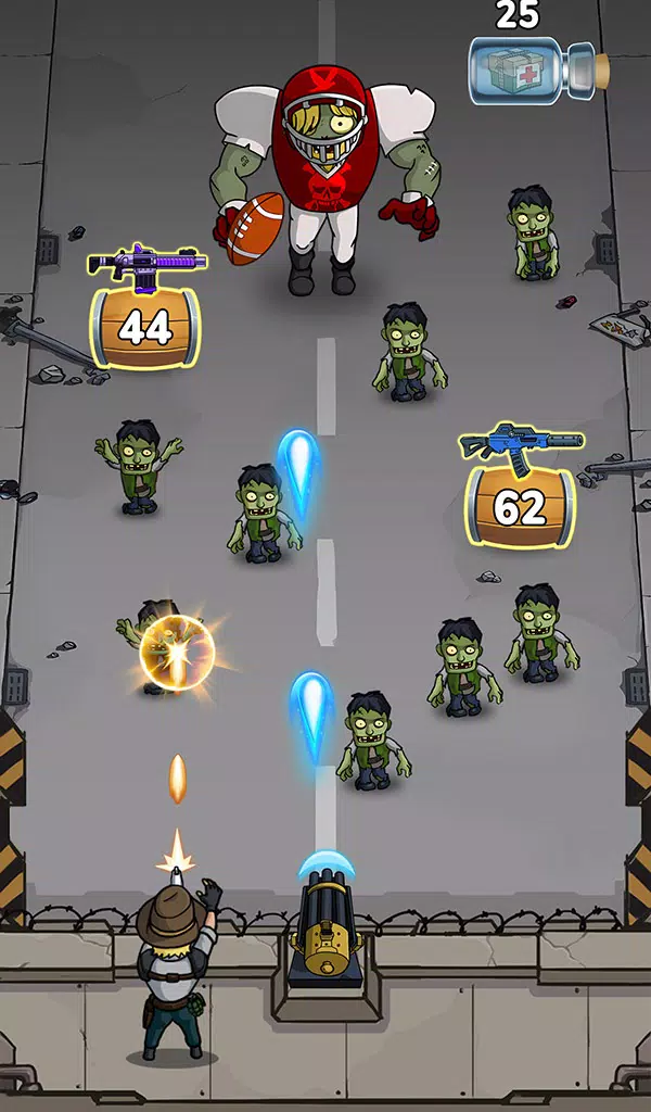 Zombie War Idle Defense Game应用截图第0张