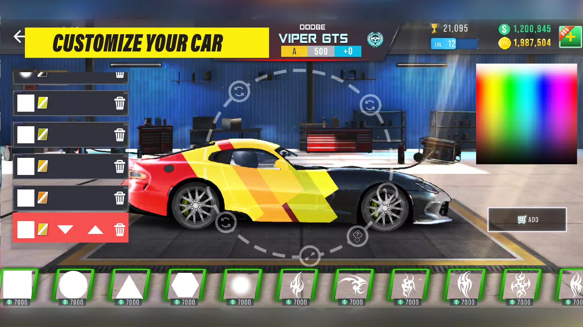 Nitro Speed: Drag Racing 2D Captura de tela 2