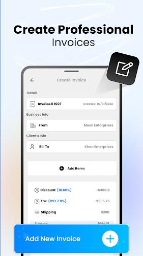 Invoice Maker and Generator স্ক্রিনশট 1