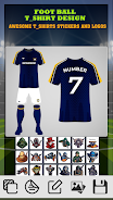 Football Jersey Maker- T Shirt ภาพหน้าจอ 2