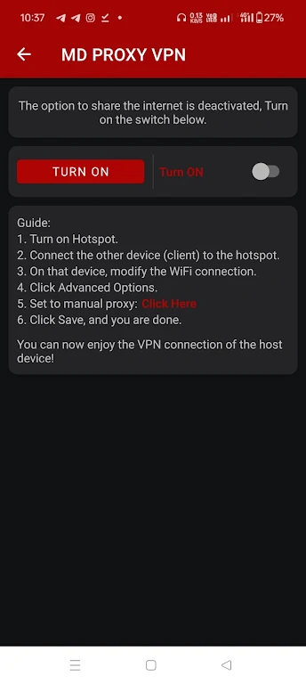 MD PROXY VPN Ekran Görüntüsü 2