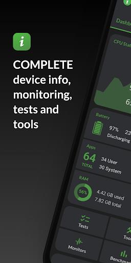 DevCheck Device & System Info Zrzut ekranu 0