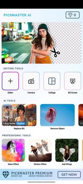 PicsMaster Photo Editor Pro Скриншот 0