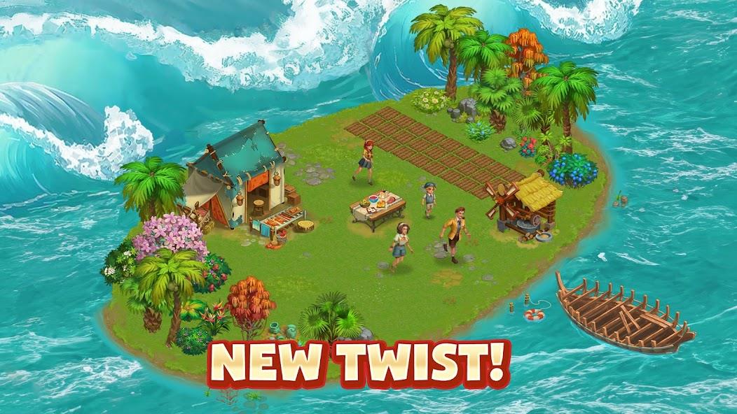 Family Farming: My Island Home Mod 螢幕截圖 0