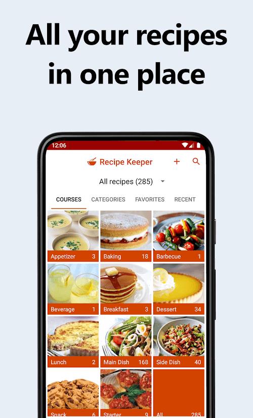 Recipe Keeper স্ক্রিনশট 0