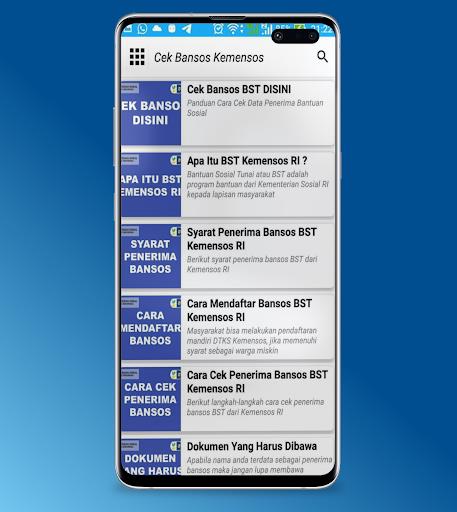 Cek Bansos DTKS BBM PKH BPNT应用截图第0张