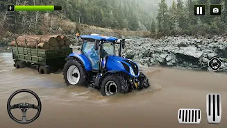 Indian Tractor Drive Simulator Tangkapan skrin 3