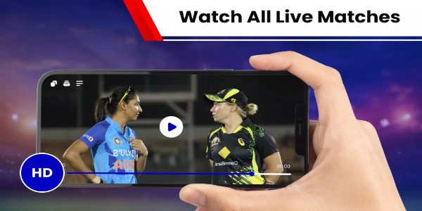 Live Cricket TV HD: Streaming Screenshot 1