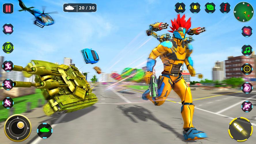 Robot Hero Game - Robot Game Capture d'écran 0