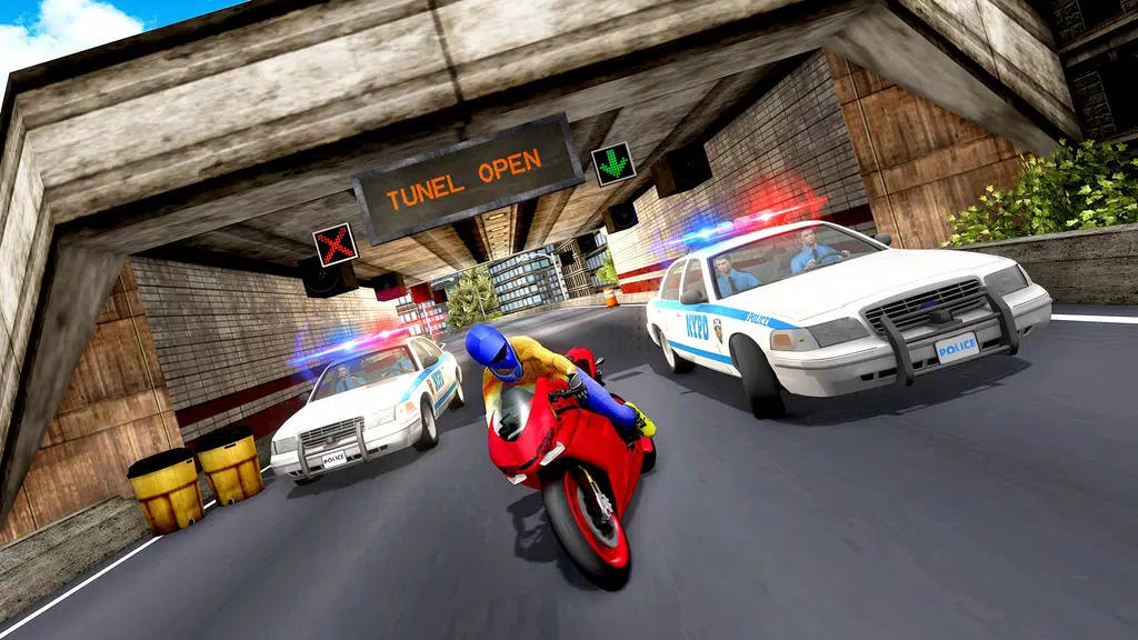 Police Car Vs Theft Bike スクリーンショット 0