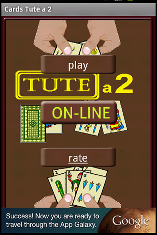 Cards Tute a 2 ဖန်သားပြင်ဓာတ်ပုံ 0