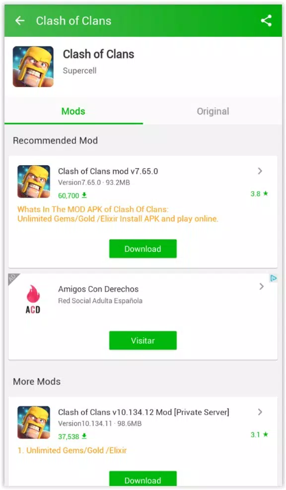 HappyMod Ảnh chụp màn hình 1