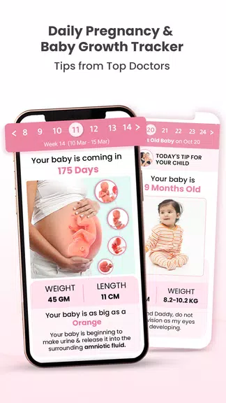 Healofy Pregnancy & Parenting Captura de pantalla 1