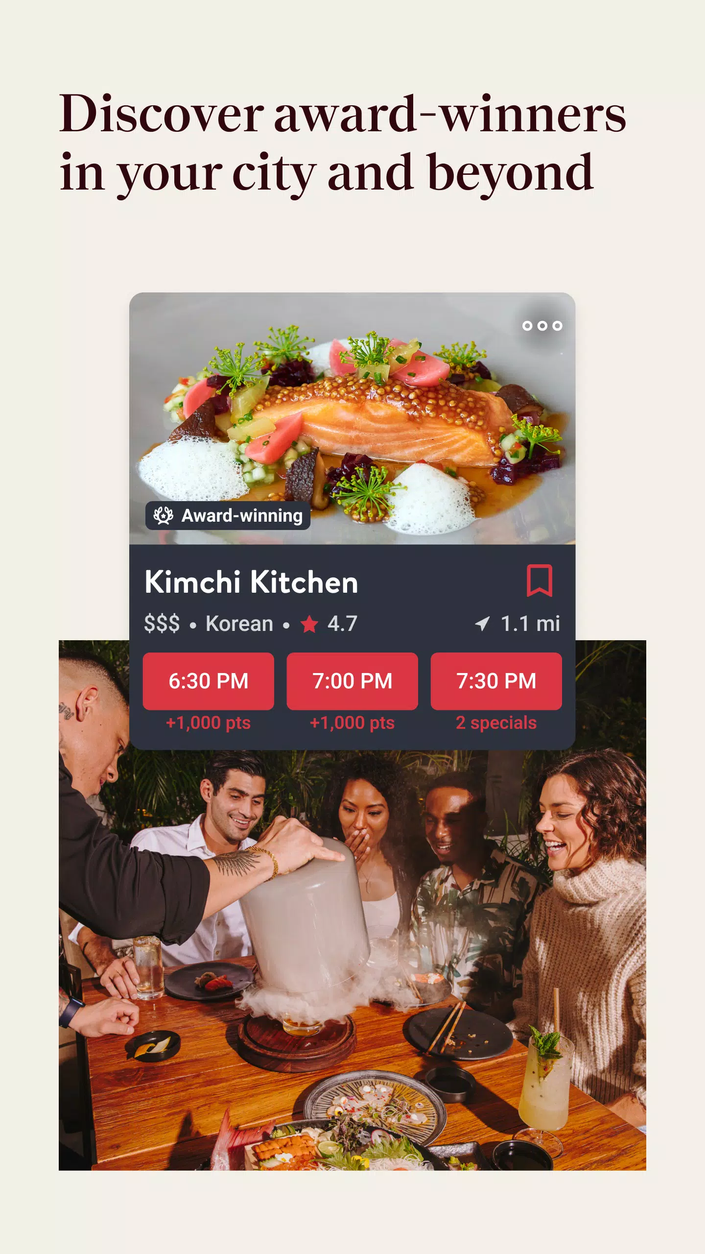OpenTable Tangkapan skrin 1