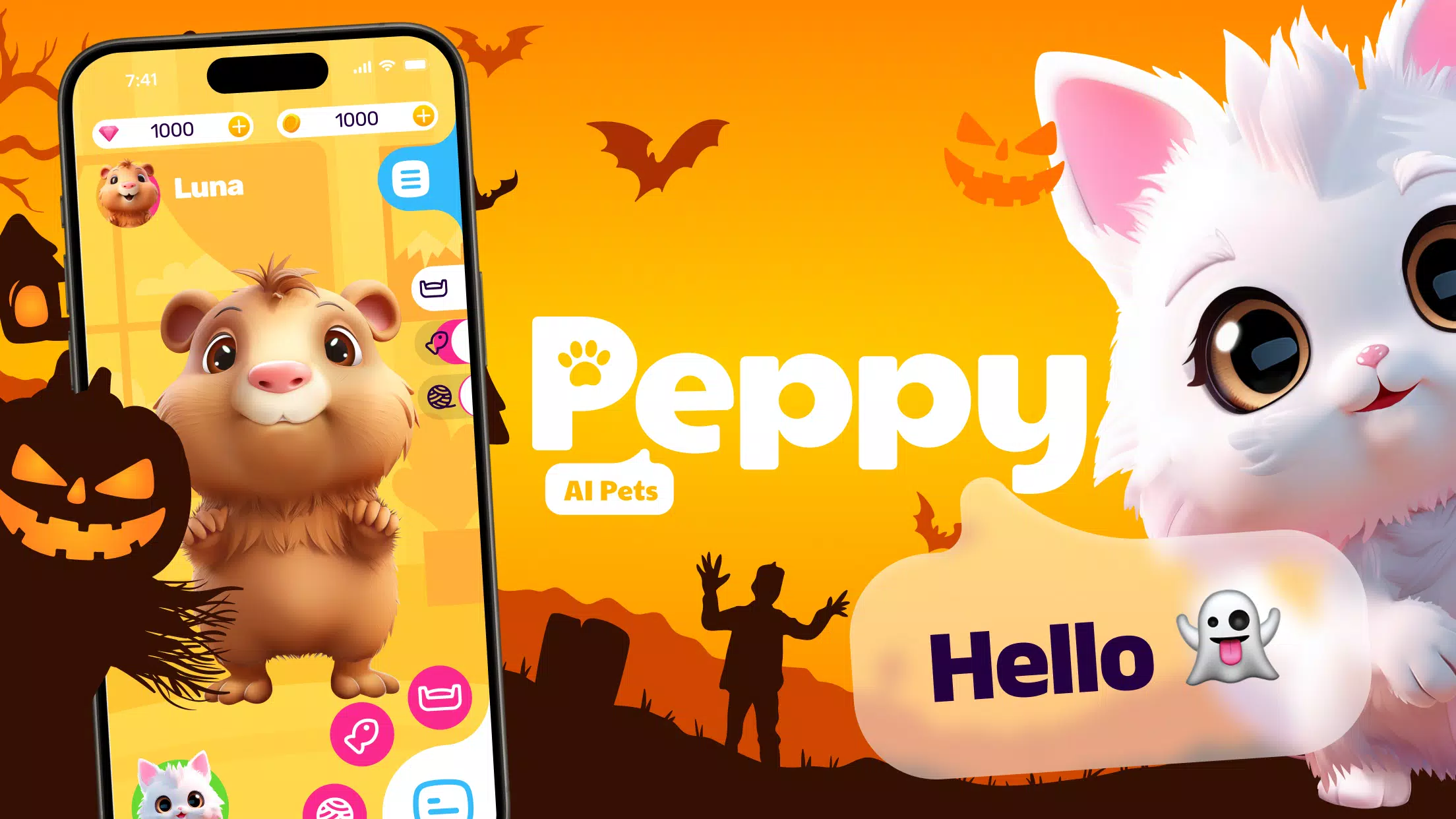 Peppy: My Talking AI Pets 스크린샷 0